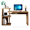 Adjustable Bookcase Study Table MDF Ergonomic Study Desk